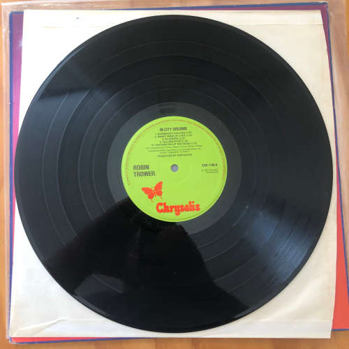 ROBIN TROWER - IN CITY DREAMS . LP Vinyl Album