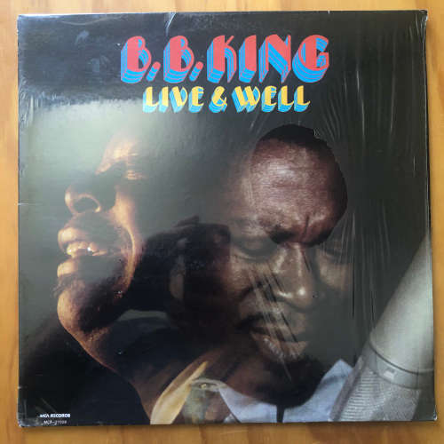 BB KING - LIVE and WELL  . LP Vinyl.  US IMPORT . MINT played once