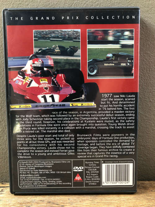 DVD`s MOTORSPORT x11 box set F1 1970s