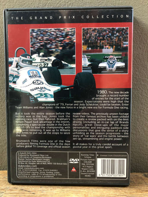 DVD`s MOTORSPORT x11 box set F1 1970s