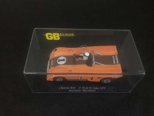 1/32 Fly GB Track Chevron B19 El Cabo 1971 Gunston Redman & Hailwood Ref GB13 slot car
