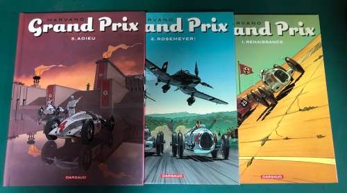 Marvano GRAND PRIX graphic noval / comic FRENCH