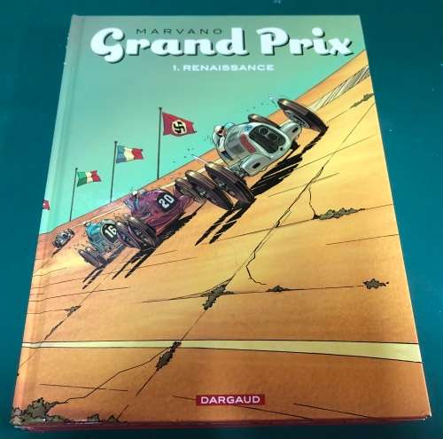 Marvano GRAND PRIX graphic noval / comic FRENCH