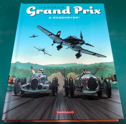 Marvano GRAND PRIX graphic noval / comic FRENCH