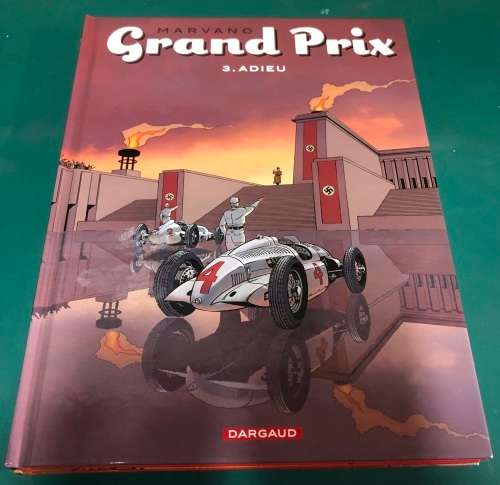 Marvano GRAND PRIX graphic noval / comic FRENCH