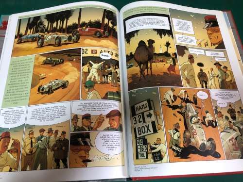 Marvano GRAND PRIX graphic noval / comic FRENCH