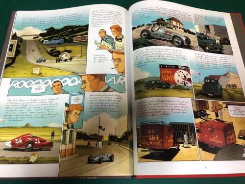 Marvano GRAND PRIX graphic noval / comic FRENCH