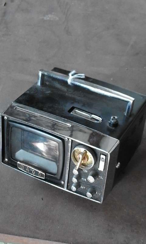 Vintage Waco slide viewer and cigarette lighter