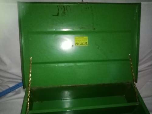 Old metal first aid kit
