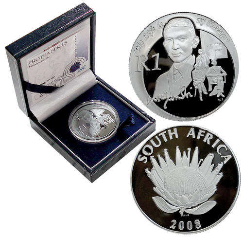 MAHATMA GHANDI 2008 SILVER PROOF ***SPECIAL***