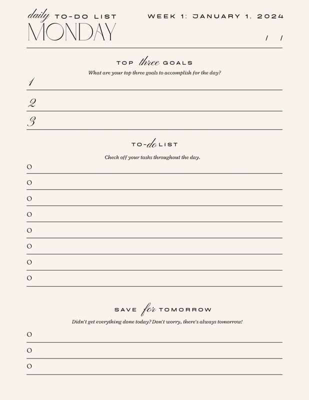 Daily Planner