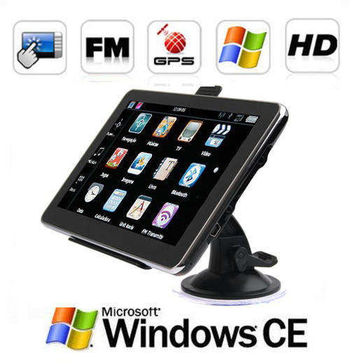 7 Inch GPS,Car Navigation with IGO South Africa map