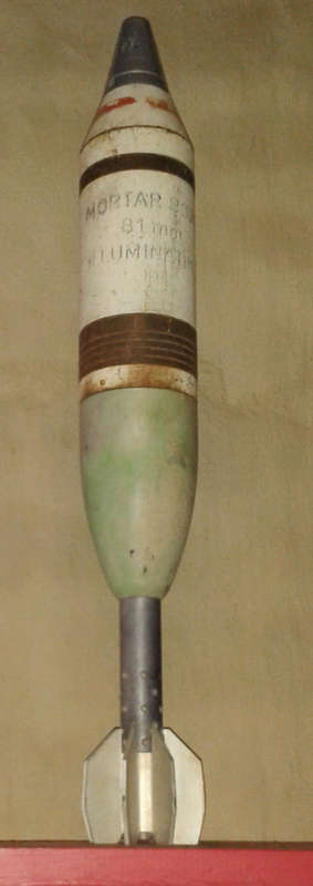 Demilitarised Mortar Round