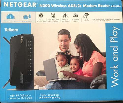 NETGEAR BWIRELESS ADSL2+ MODEM ROUTER