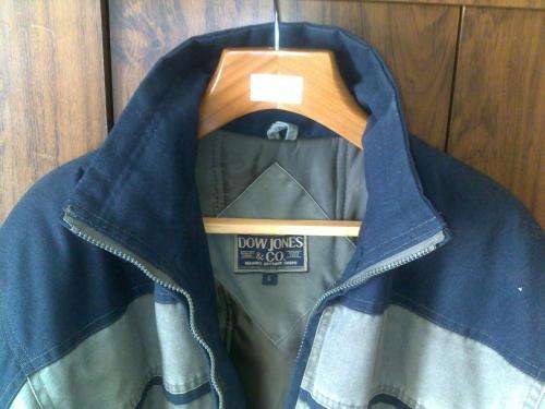 DOW JONES Khaki Jacket for Winter size L- Quality and in good condition.