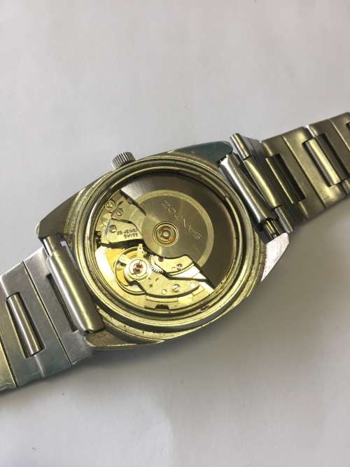 Vintage SWISS SANDOZ Mens mechanical watch - Still running on occasion Bargain SOLD AS IS