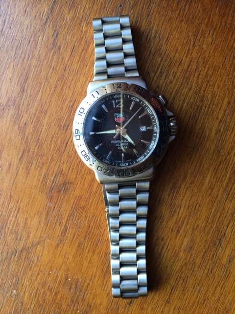TAG HEUER FORMULA 1 ALARM WATCH 41MM  - Model WAC111A Great bargain! READ PLEASE