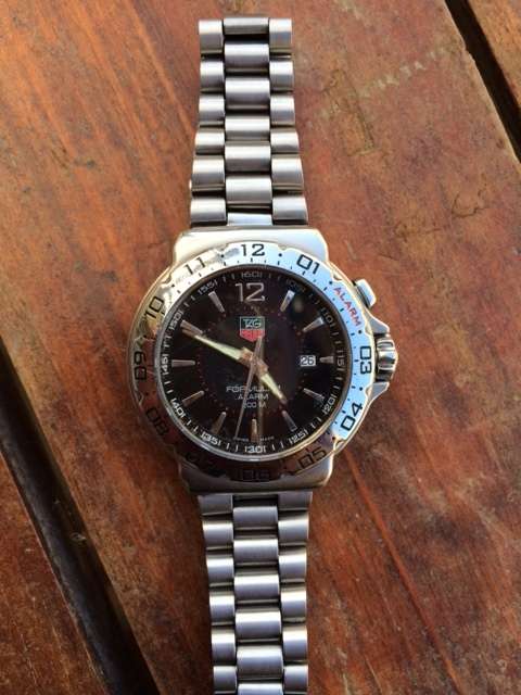 TAG HEUER FORMULA 1 ALARM WATCH 41MM  - Model WAC111A Great bargain! READ PLEASE