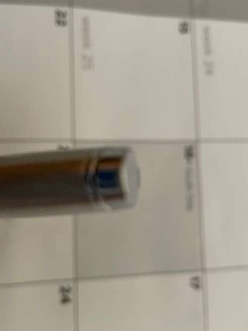 Waterman Hemisphere Fountain Pen Medium Nib - Chrome satin Brush Finish