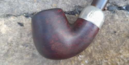 Peterson Old System Pipe - Silver mounted - Bargain
