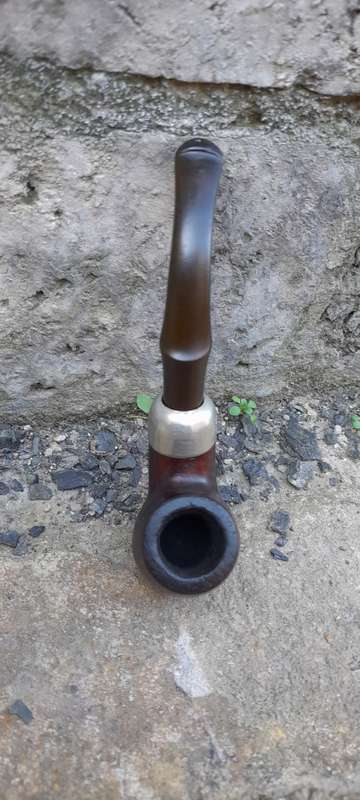Peterson Old System Pipe - Silver mounted - Bargain