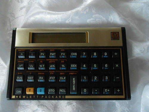 HP Hewlett Packard 12C Financial Calculator - RARE