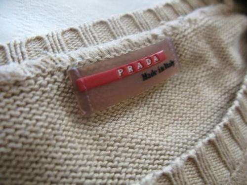 PRADA Authentic Cotton Wool Jumper/Sweater M