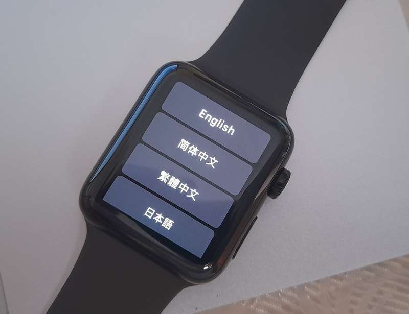 Apple Watch Series 2, Black Stainless Steel 42mm Full Working (AS IS)