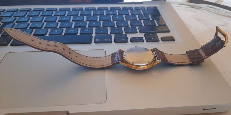 Zenith Vintage Mechanical Gold Plated watch 33mm - Bargain!!! Sell as it is