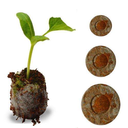 Jiffy Peat Pellets 20mm - Seed Germination Pellets - 200 piece pack