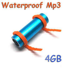 Waterproof MP3 Player (Best for Swimmers, 4GB sports MP3 player)