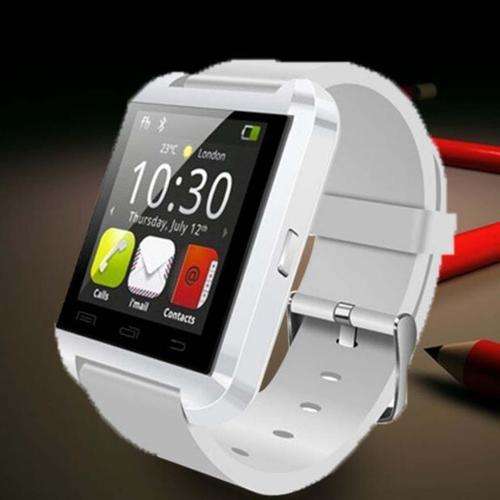 White U8 Smart Wrist Watch Bluetooth Phone Mate For iOS Android iPhone Samsung
