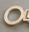 DELIGHTFUL VINTAGE HAND PAINTED BRACELET WITH TOGGLE CLOSING. UNUSUAL!