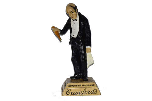 Crawfords Whiskey Figurine