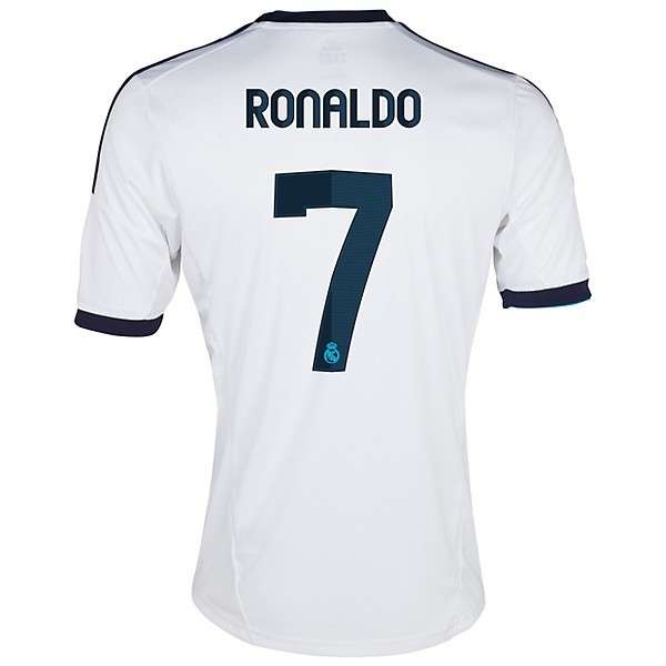 2012-2013 NEW REAL MADRID HOME SHIRT+RONALDO 7+, 1 SMALL ONLY+FREE SHIPPING AVAILABLE