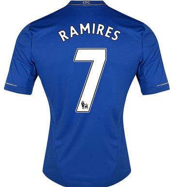 2012-2013 NEW CHELSEA SHIRT+RAMIRES 7+1 LARGE AND 1 MEDIUM +FREE SHIPPING