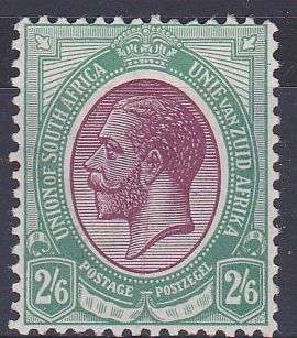 SOUTH AFRICA KINGS HEAD 2s6d MINT