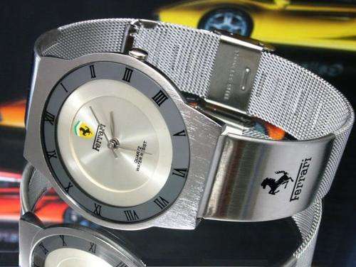 FERRARI WATCH - Shiny Silver Face