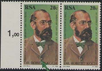 SOUTH AFRICA SACC 509 VARIETY DR. ROBERT KOCH - SMALL HOLE IN JACKET