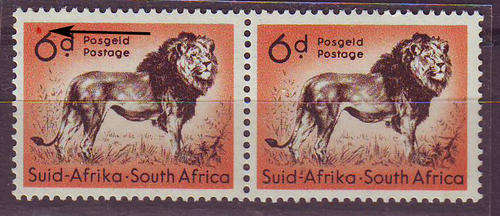 South Africa-varieties and errors   - see scan