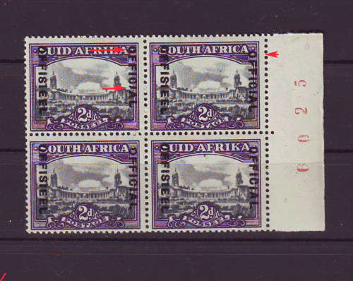 South Africa-varieties and errors   - see scan