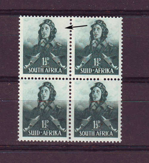 South Africa-varieties and errors   - see scan