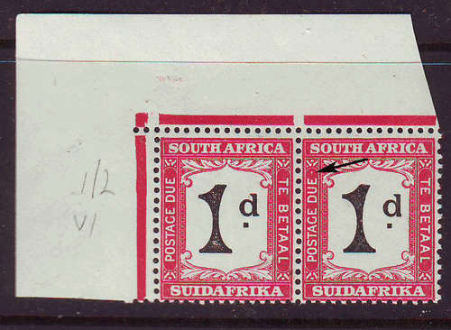 South Africa- Postage Dues -varieties and errors   - see scan