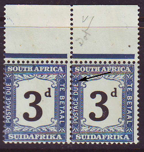 South Africa- Postage Dues -varieties and errors   - see scan