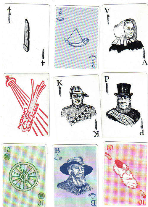 Speelkaarte - 1960 Uniefees
