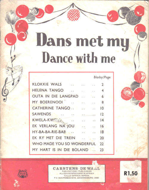 Dans met My  --       Bladmusiek