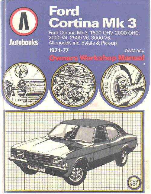 Cortina Mk3 Worhshop Manual