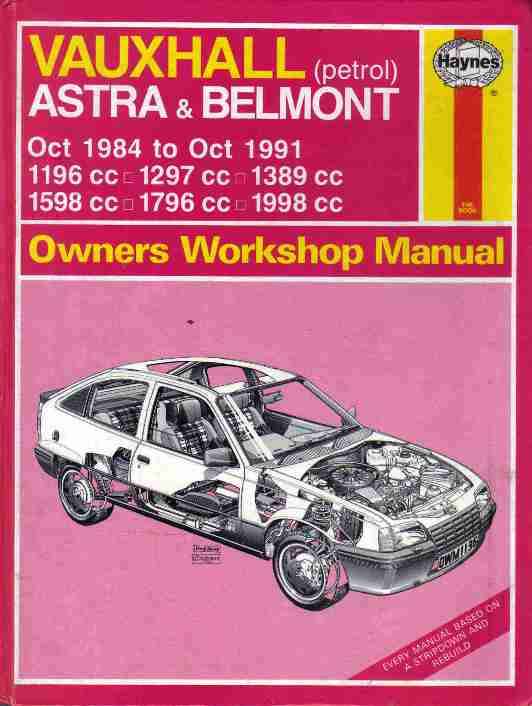 Opel / Vauxhall Astra / Belmont -- Haynes