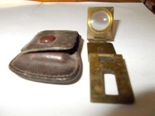 Antique Bronze Magnifier