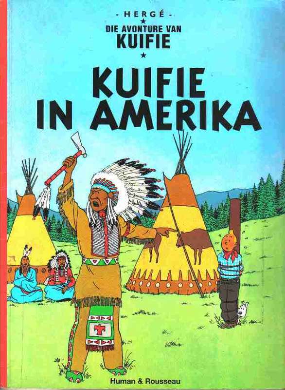 Kuifie in Amerika  --  Herge
